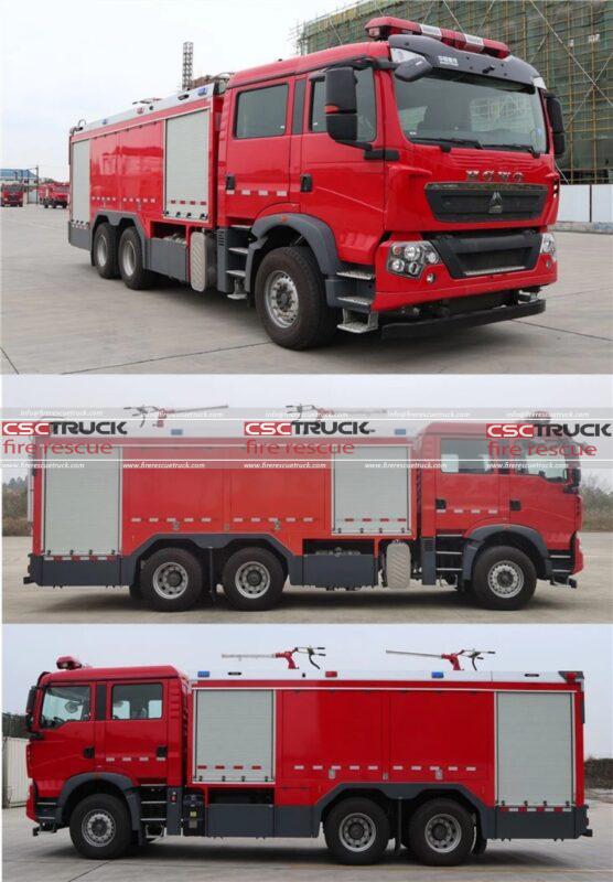 Dry Powder Fire Truck Deployed in Saudi Arabia for Industrial Fire ...
