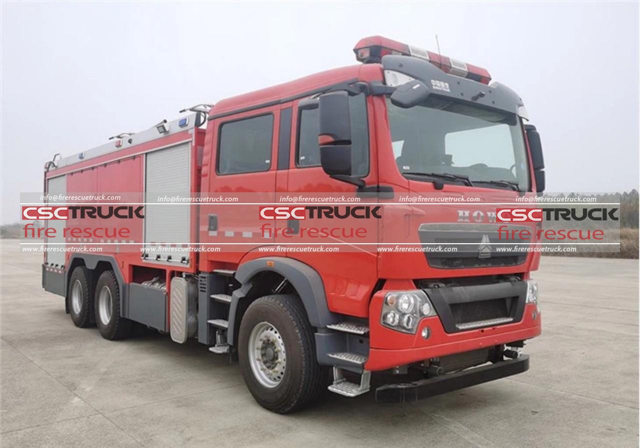 Dry Powder Fire Truck Deployed in Saudi Arabia for Industrial Fire ...