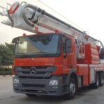 What is the Use of Fire Tender? Benz 34M Aerial Platform Fire Truck