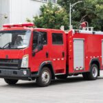 Do British Fire Engines Carry Water? HOWO 4000 Liters Water Tanker Small Fire Engine