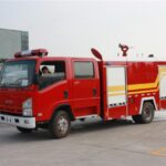 What is the Water Pressure in a Fire Truck? ISUZU 700P 3CBM Water Fire Truck