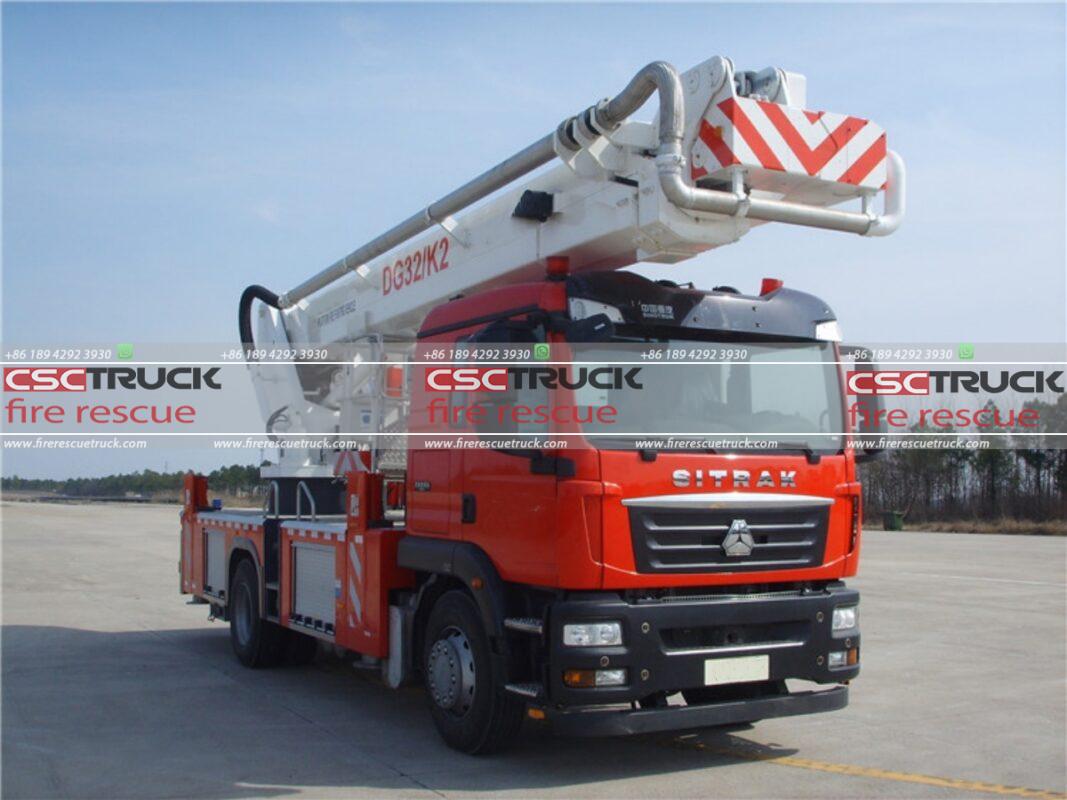 SITRAK 32M Small Aerial Platform Fire Truck (2)