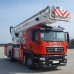 What is the Function of a Platform Fire Truck? SITRAK 32M Small Aerial Platform Fire Truck (2)