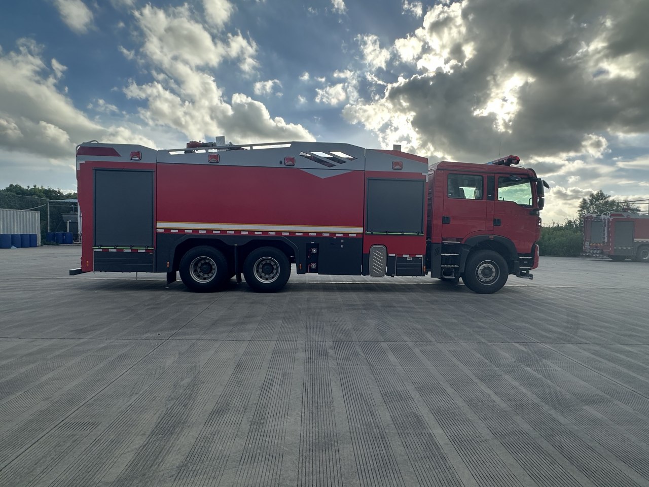 HOWO 15000L Water Foam Fire Truck (3)