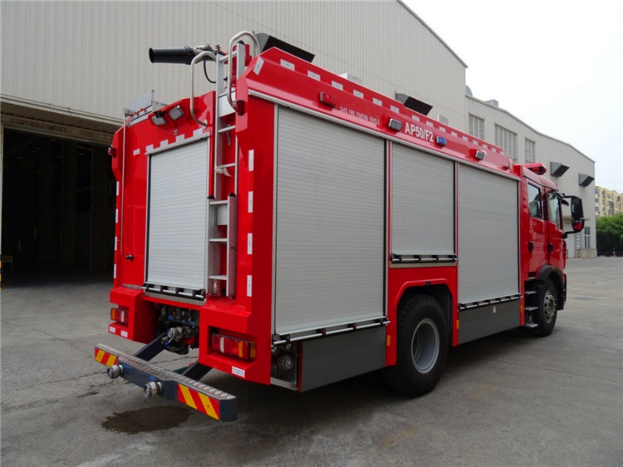 HOWO 5Ton CAFS Fire Truck (3)