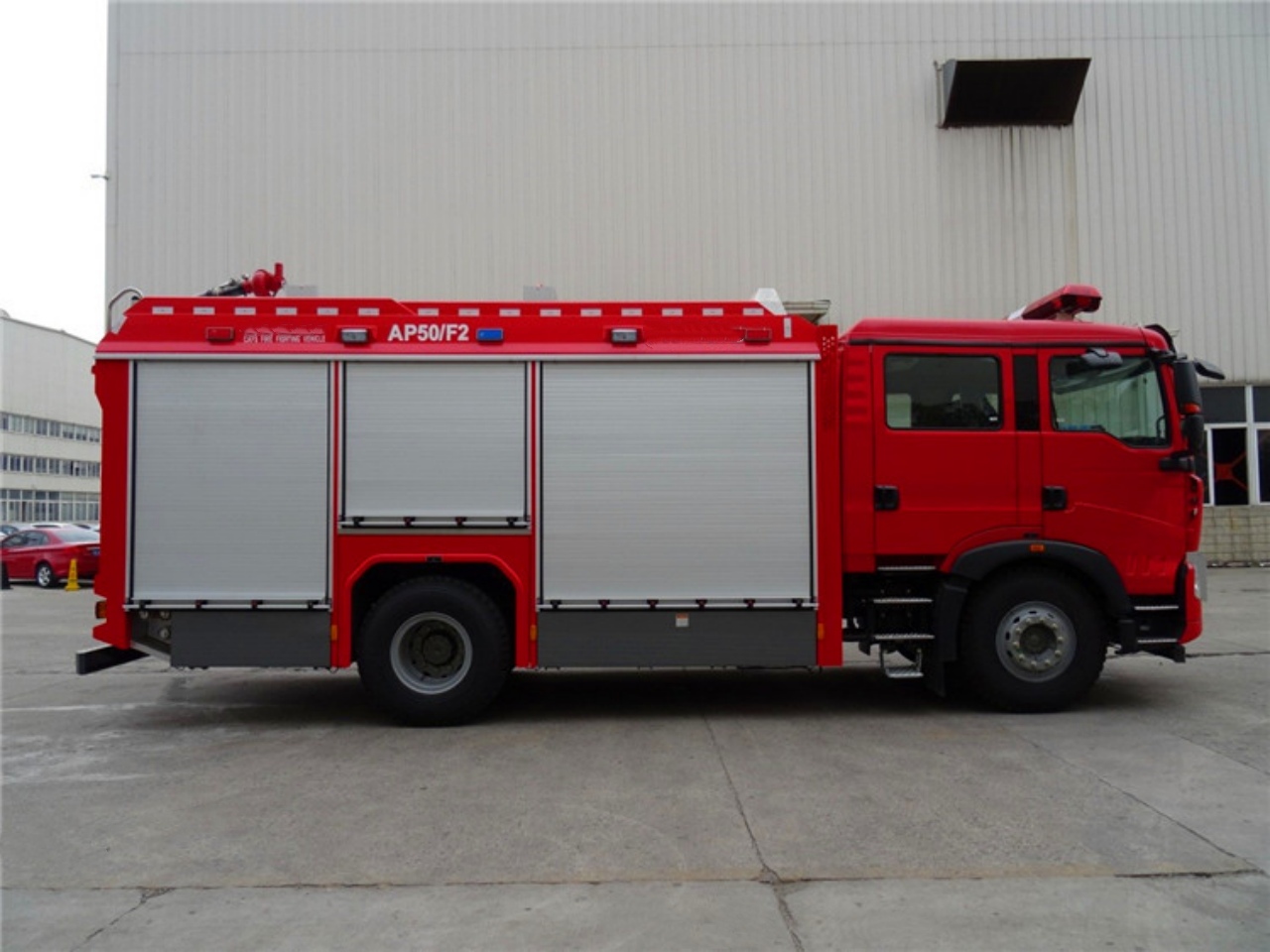 HOWO 5Ton CAFS Fire Truck (5)