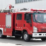 How Many Gallons is a Water Tender? ISUZU 3000 Liters Water Tanker Small Fire Truck