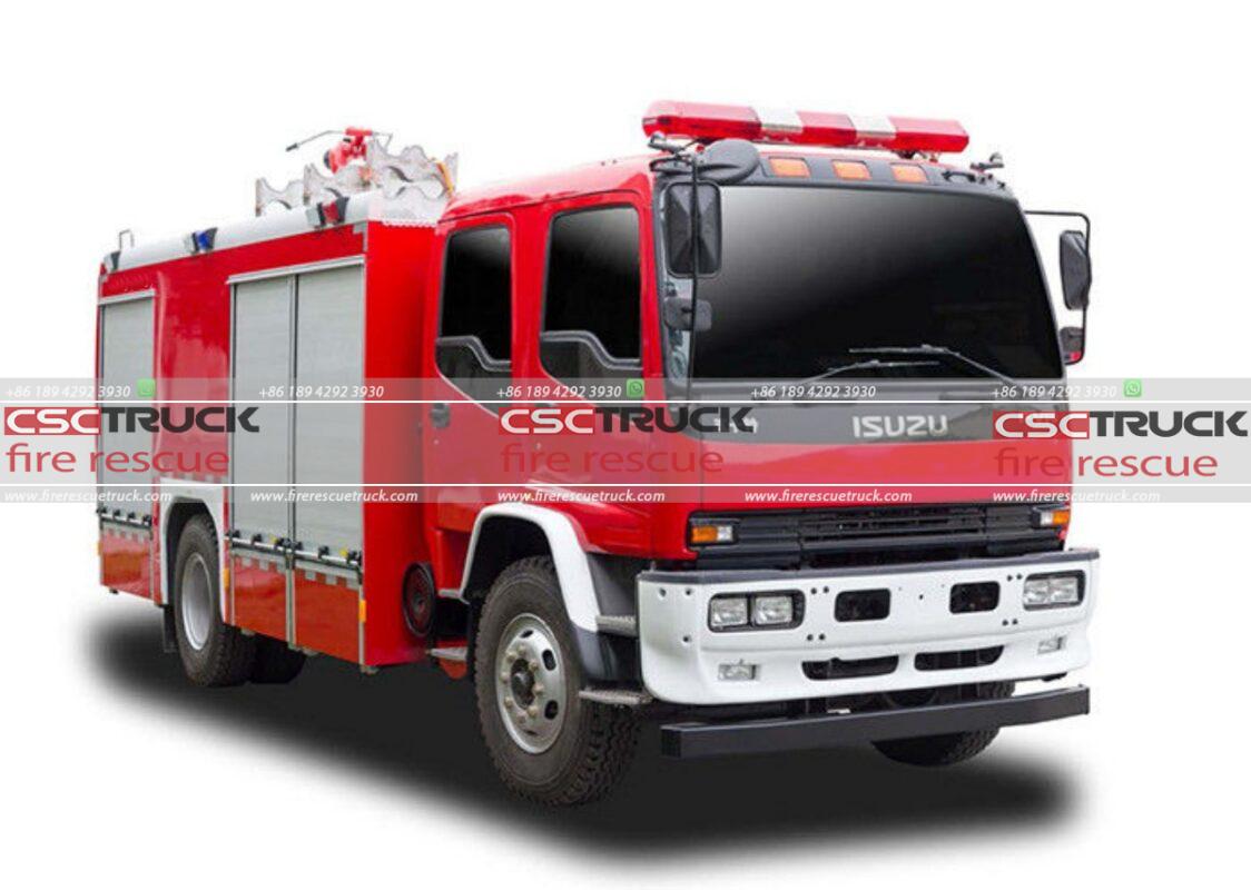 ISUZU 6000 Liters Water Fire Fighting Truck