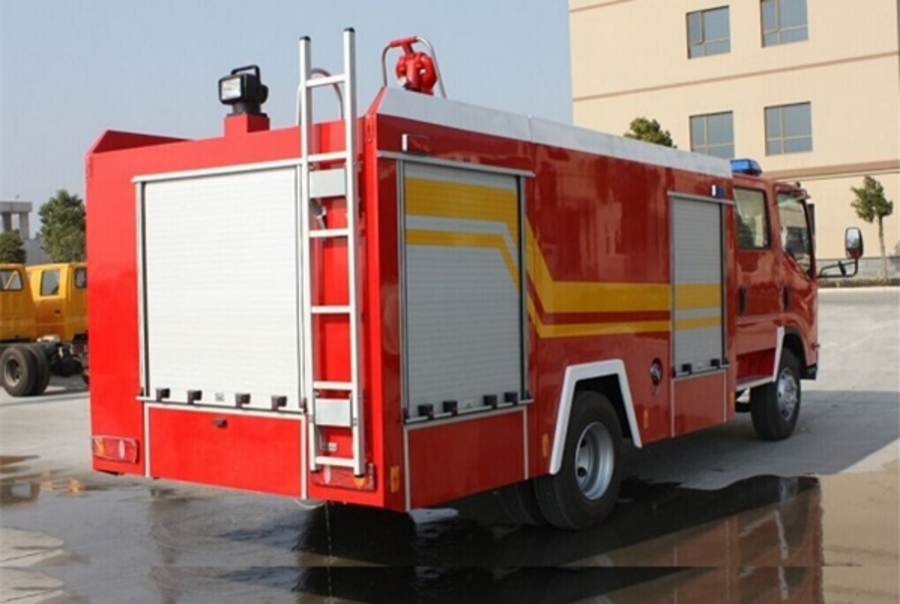 How Many Litres is a Fire Truck Water Tank? - Fire Rescue Truck