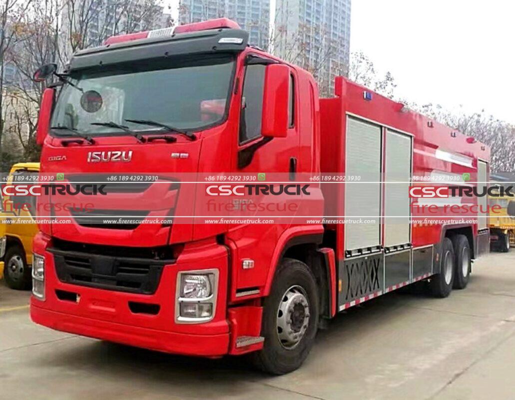 ISUZU GIGA 12000 Liters Water Fire Truck(3)