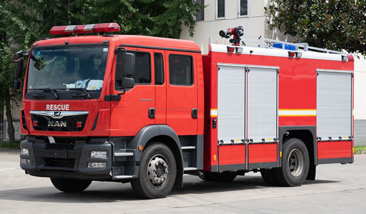 MAN 5000 Liters CAFS Fire Fighting Truck