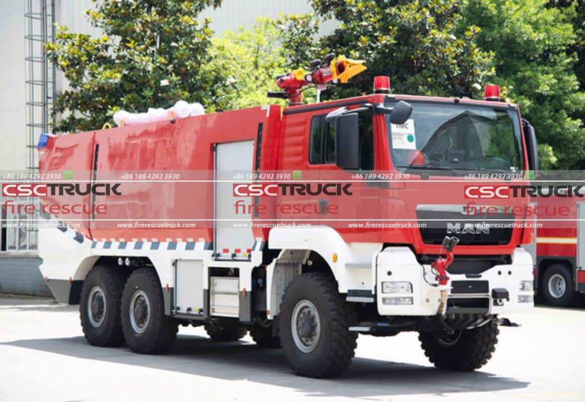 MAN 6x6 Airport Rescue Fire Fighting Truck (2)
