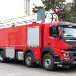 How Old are Fire Trucks? Volvo 20M Water Tower Fire Fighting Truck (2)