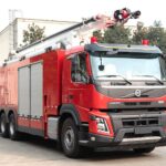 What is Another Word for Fire Truck? Volvo 25M Water Tower Fire Fighting Truck