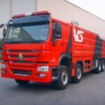12 Wheelers 25Ton Foam Fire Engine