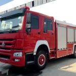 280-Horsepower 10-Liter Engine — HOWO 8-ton Single-Axle Water Tank Fire Truck! 280-Horsepower 10-Liter Engine — HOWO 8-ton Single-Axle Water Tank Fire Truck!