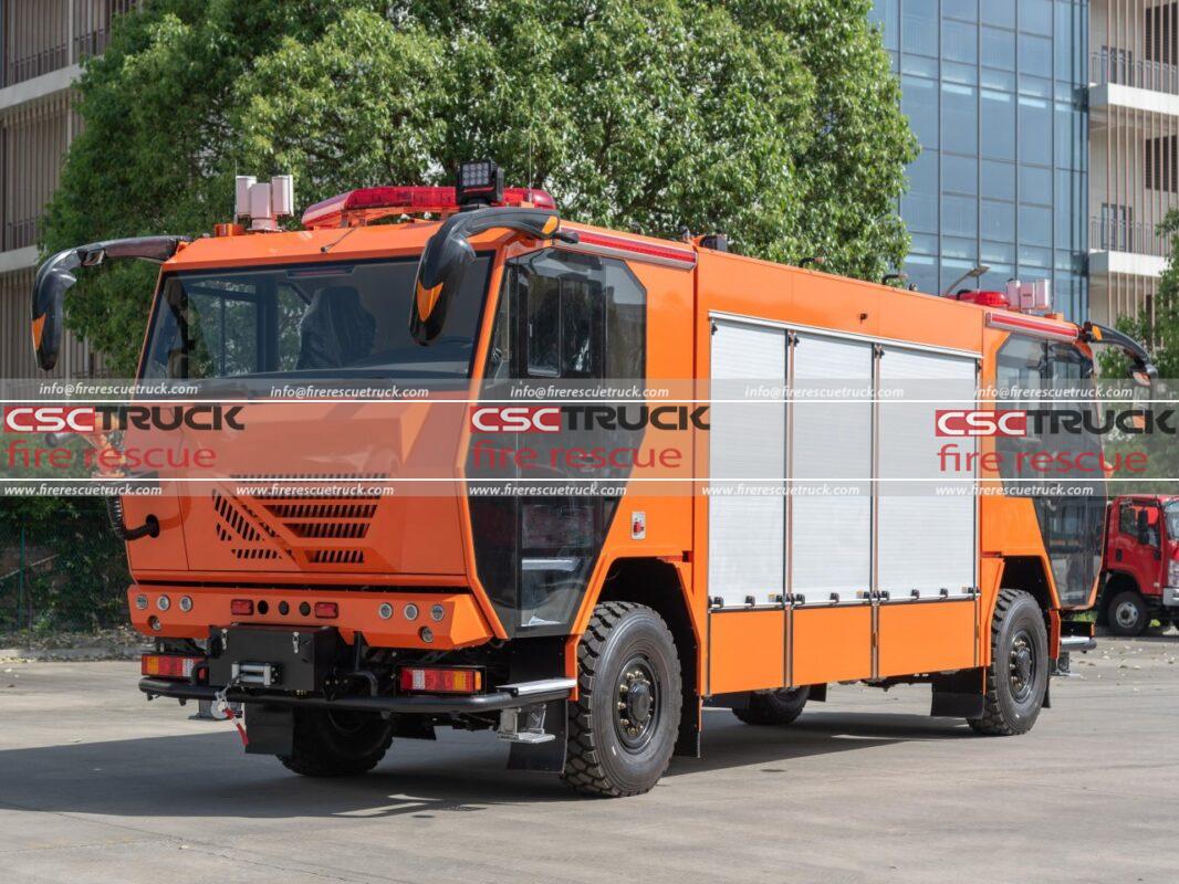 4000 Liters 4WD Bi-Directional Fire Truck