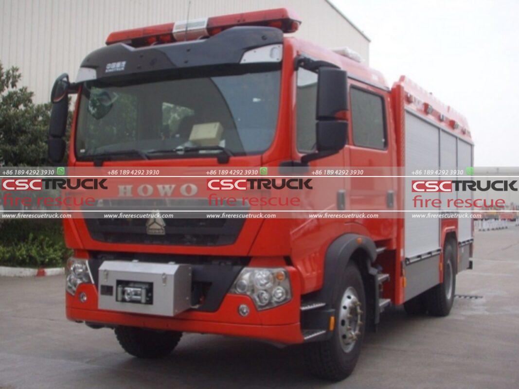 5Ton Water Foam Fire Fighting Truck