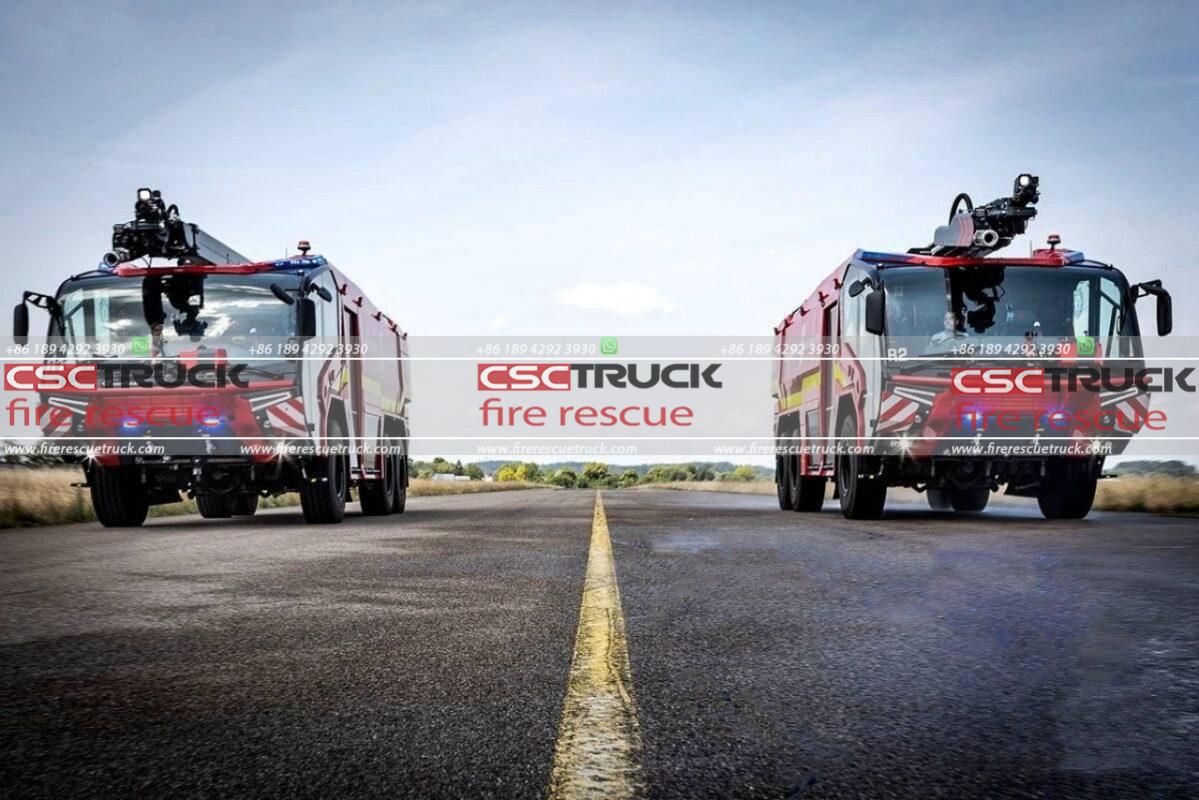 Airport Rescue Fire Fighting Truck (5)