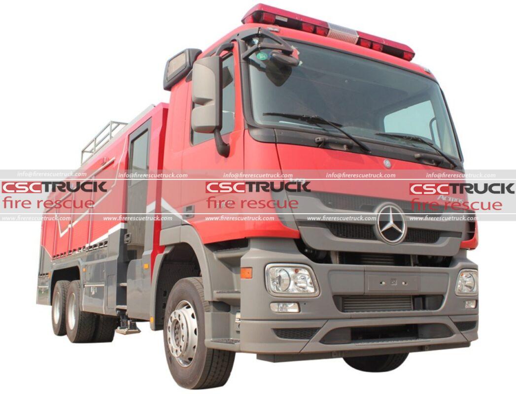 Benz 8Ton Foam Fire Truck