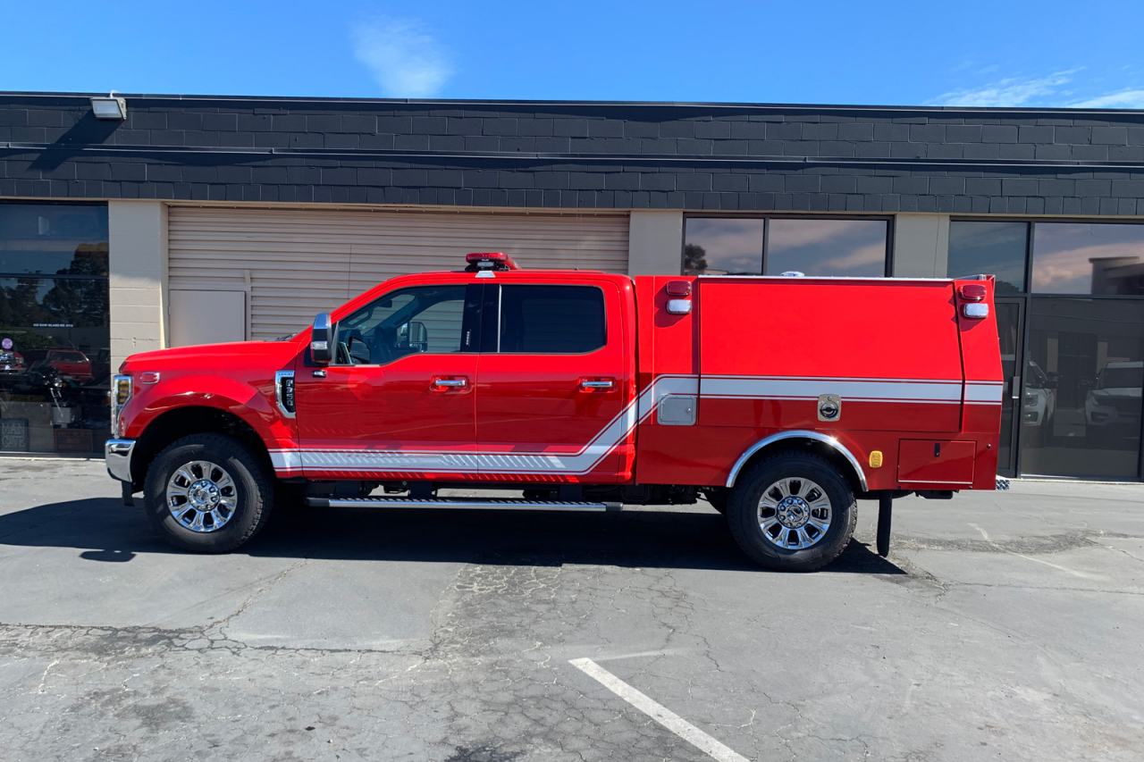 Fire chief truck