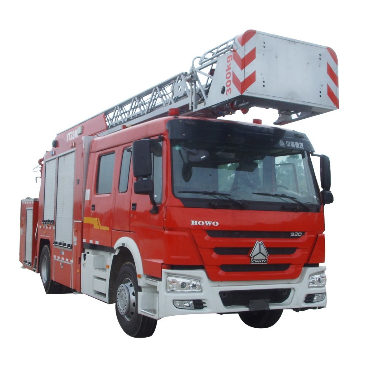 HOWO 22M Telesquirt Fire Truck (2)