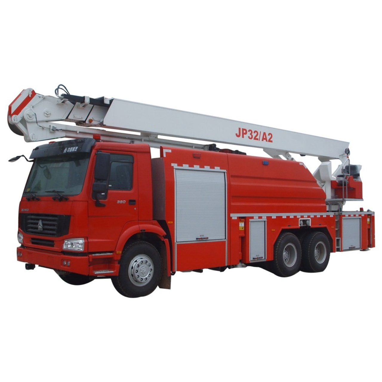 HOWO 32M Water Tower Fire Truck (2)