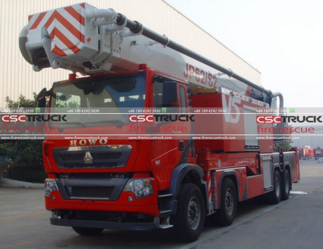 HOWO 62M Tower Fire Truck
