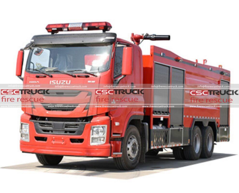ISUZU 12000 Liters Dry Powder Fire Truck