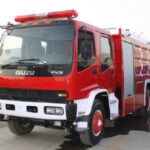 Reliable Water Fire Truck for Urban and Rural Firefighting Operations ISUZU FVZ 12 CBM Water Fire Truck