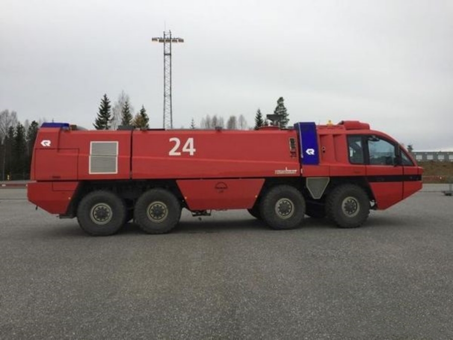 Introduction about the First-generation Panther Airport Fire Truck in the 1990s (7)