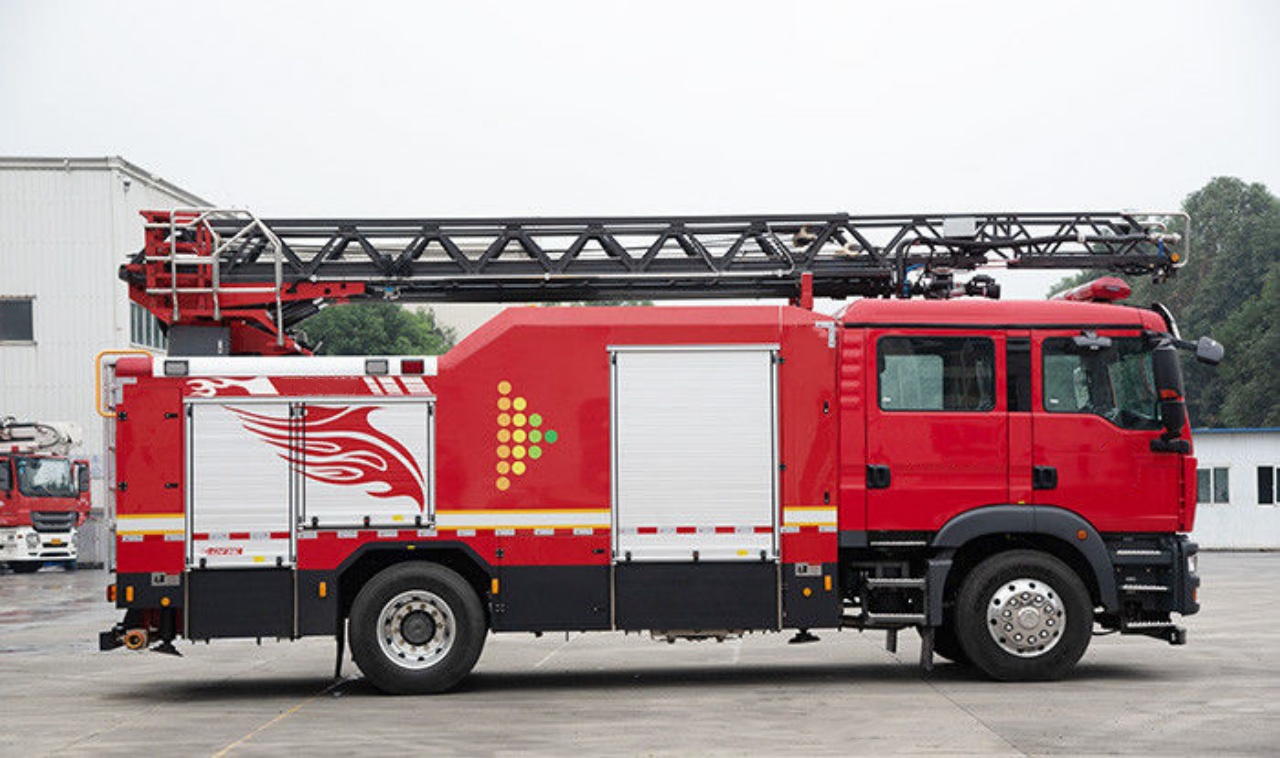 SITRAK 18M Aerial Ladder Fire Truck (4)