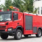 What Type is a Fire Truck? Scania 4WD ARFF Fire Truck