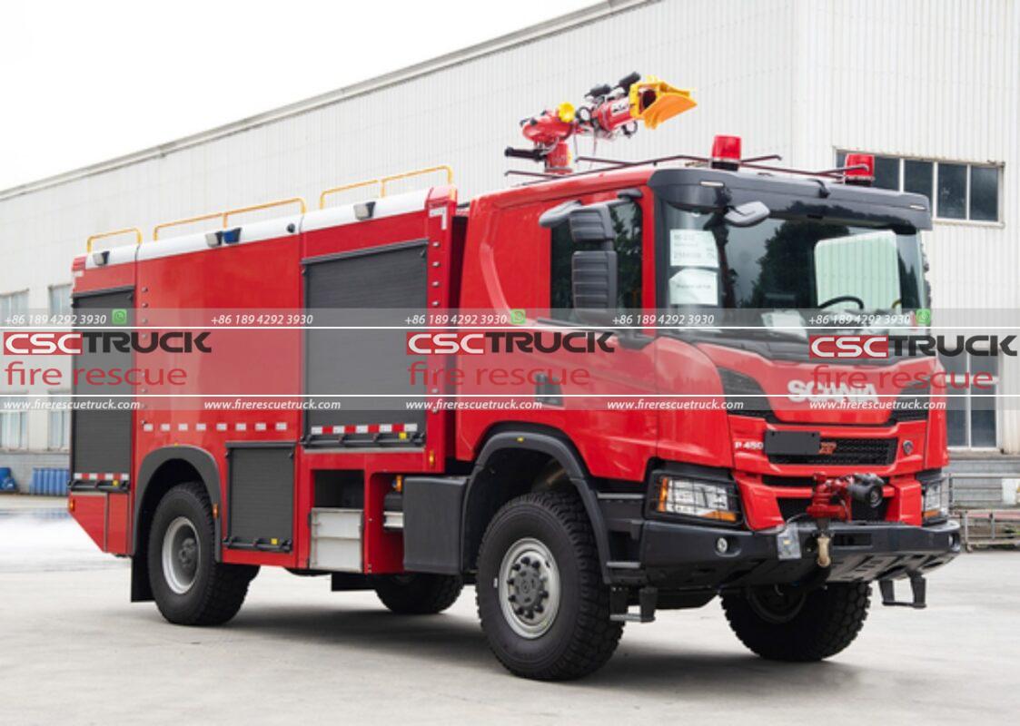 Scania 4WD ARFF Fire Truck (2)