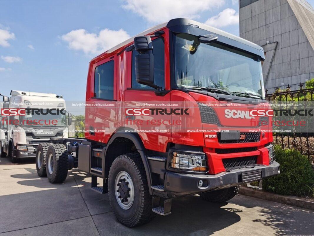 Illustrated Guide 500HP 6x6 Scania XT Airport Fire Truck Chassis