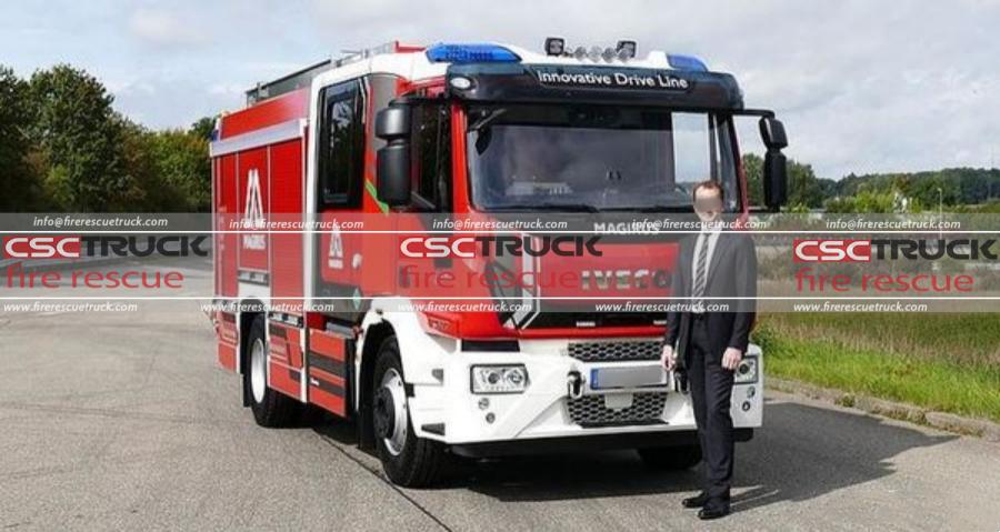 Magirus CNG-Fueled Pumper Fire Truck — Innovative Power System - Fire ...