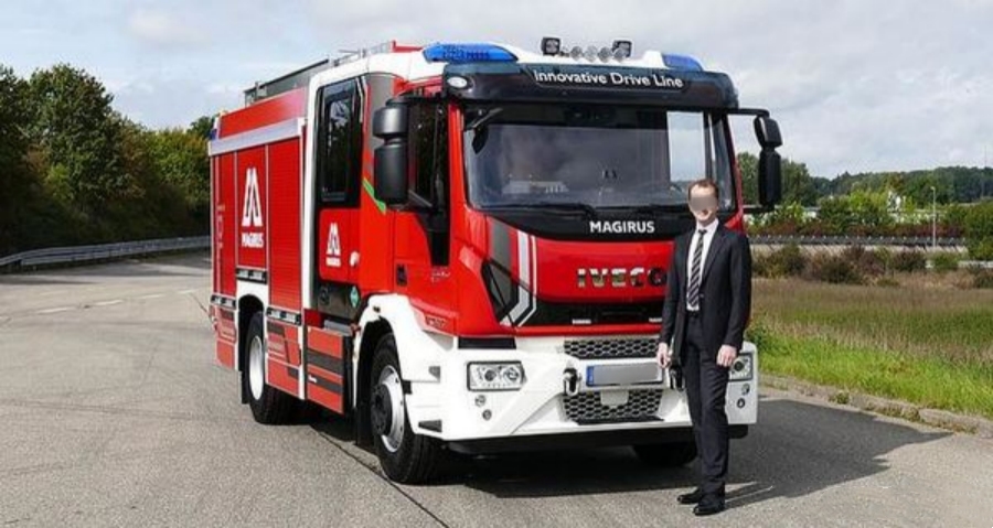 Magirus CNG-Fueled Pumper Fire Truck — Innovative Power System