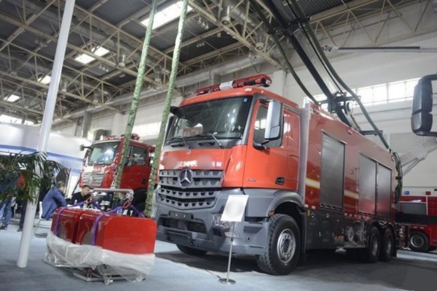 Mercedes-Benz Arocs 6×4 Pumper Fire truck, Long-distance Supply!