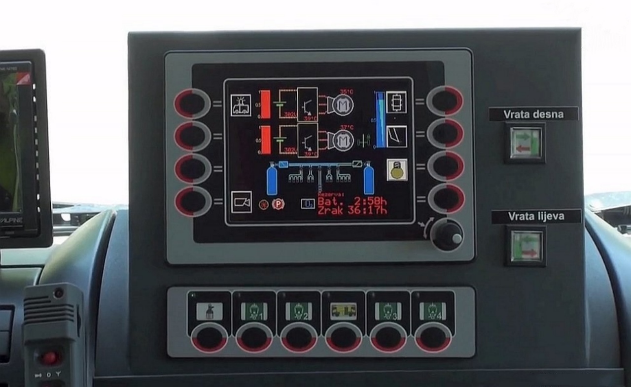 Motor-driven Ziegler 4x4 Two-Cabin Tunnel Fire Rescue Truck — Accommodates up to 14 People! (5)