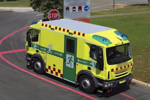 Motor-driven Ziegler 4x4 Two-Cabin Tunnel Fire Rescue Truck — Accommodates up to 14 People!