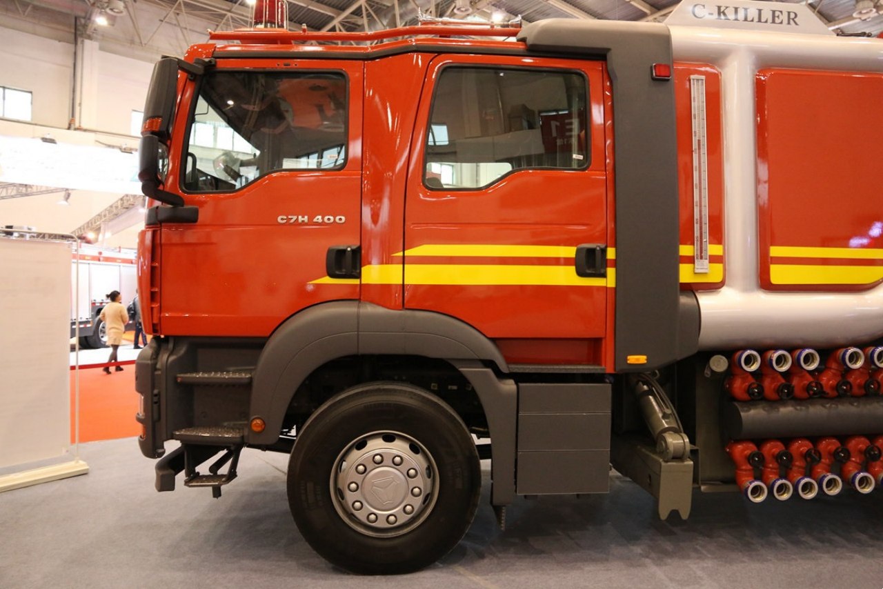 SITRAK Fire Truck — an Economical and Reliable Choice! (4)
