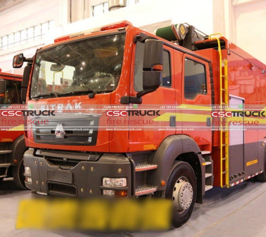 SITRAK Fire Truck — an Economical and Reliable Choice!