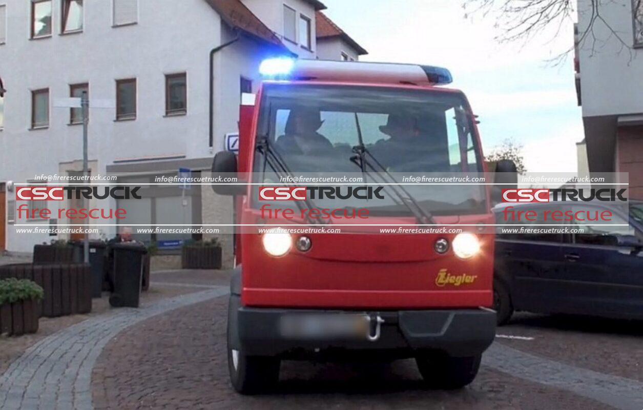 The World's Smallest 3-axle Fire Truck — the 5.97m Ziegler Water Tank ...