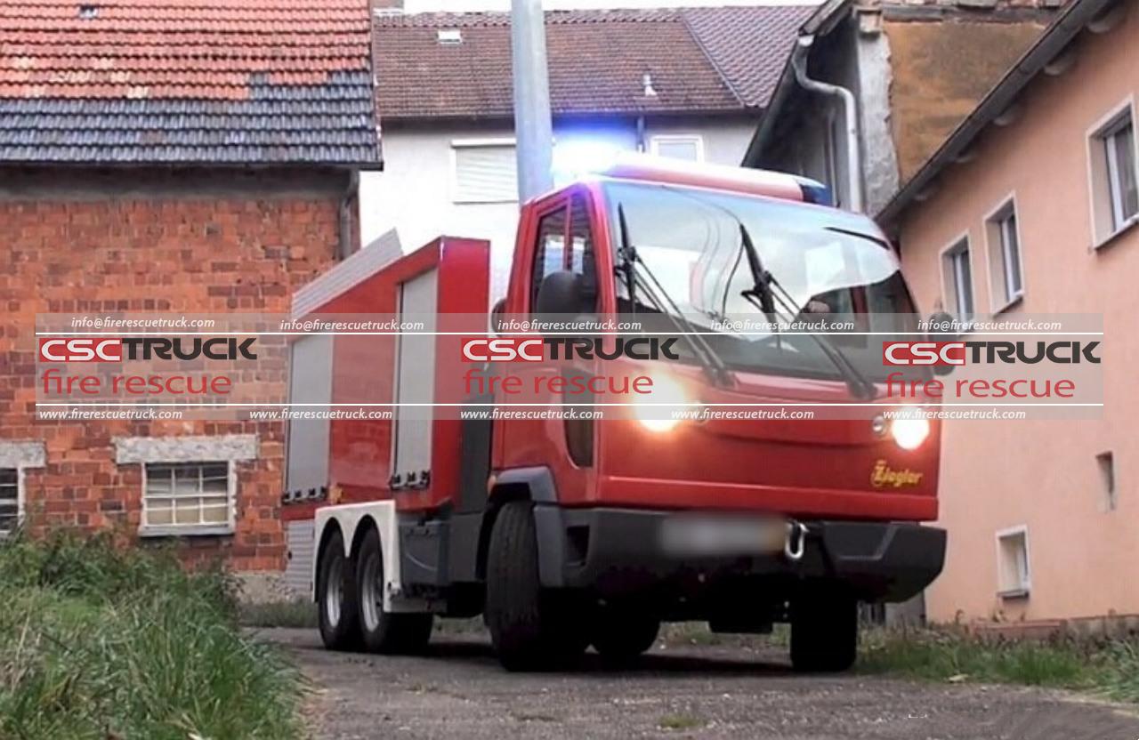The World's Smallest 3-axle Fire Truck — the 5.97m Ziegler Water Tank ...