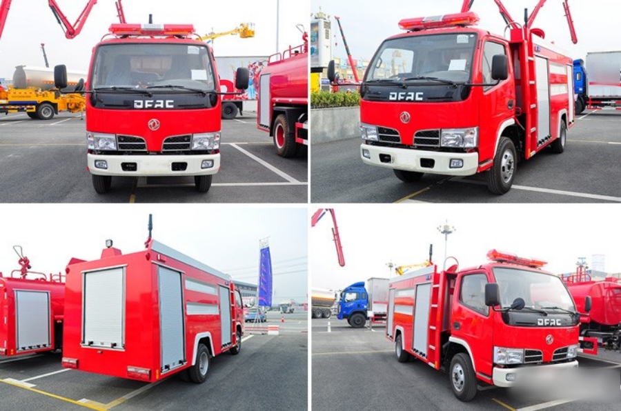3500L Dongfeng DFAC Furuika Small Fire Truck, Refined Appearance! (9)