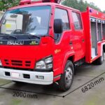 4×2 ISUZU Fire Truck, Imposing Appearance!