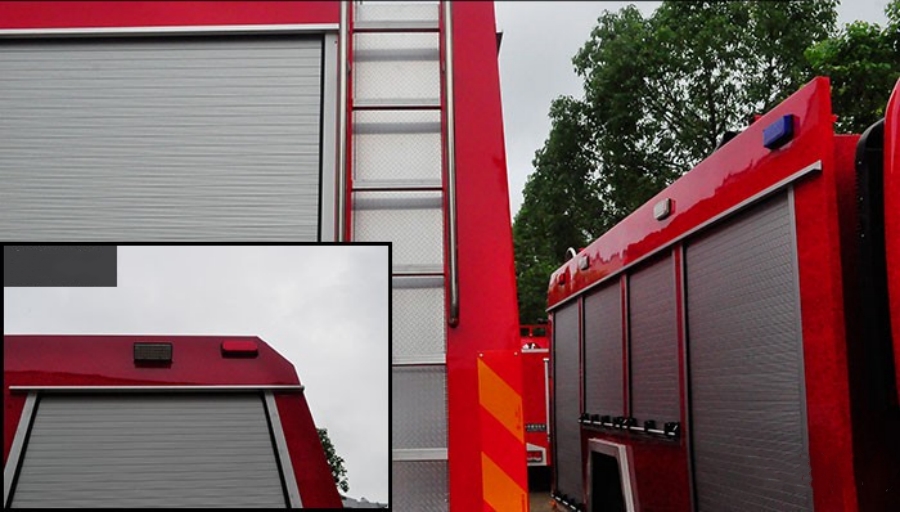 6000L Dongfeng 153 Double-Row Water Tanker Fire Truck, Luxurious Appearance! (3)