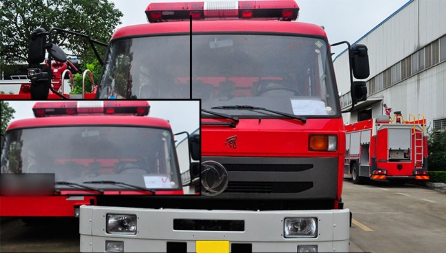 6000L Dongfeng 153 Double-Row Water Tanker Fire Truck, Luxurious Appearance! (4)