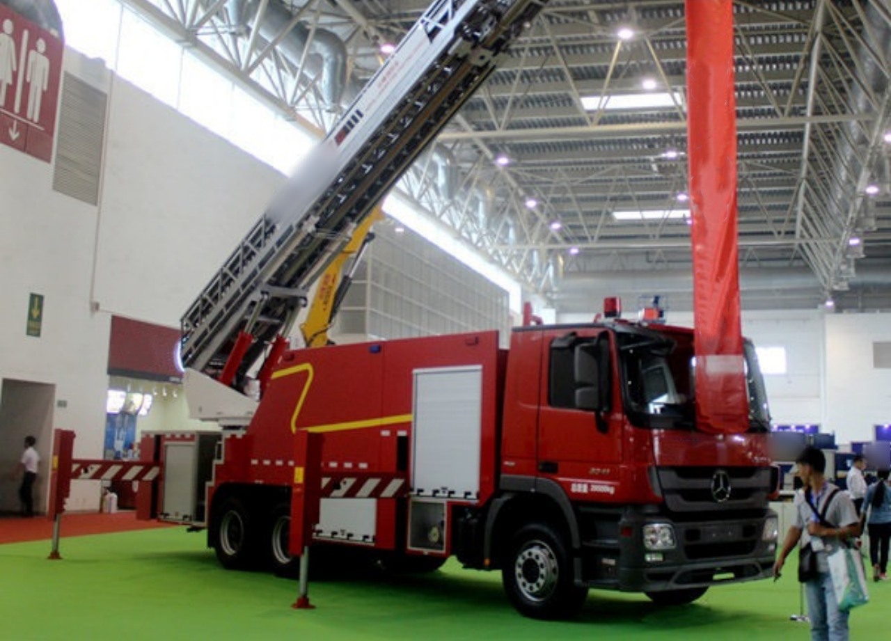Aerial Ladder Fire Truck and Rescue Fire Truck — a Powerful Alliance!