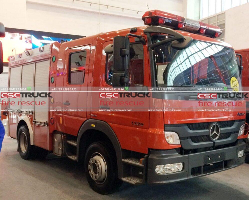 City fire truck using Mercedes-Benz Atego 1329 chassis